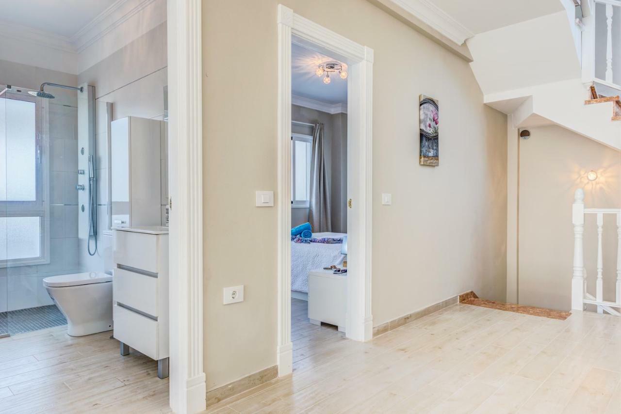 Luxury White Villa With Sea View, Heated Pool Costa Adeje  Buitenkant foto
